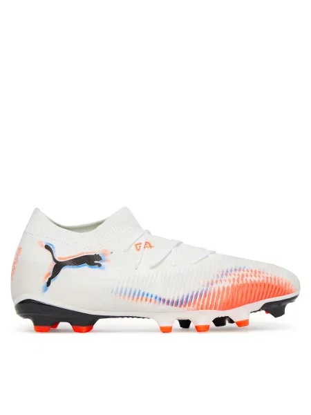 Ποδοσφαιρικά Παπούτσια Puma Future 8 Match Fg/Ag 01 λευκό