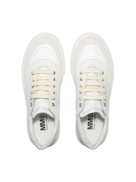 Sneakersy dziecięce Mm6 Maison Margiela białe
