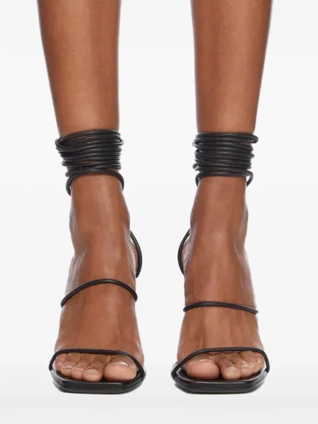 Sandale Rick Owens Lilies plic negru