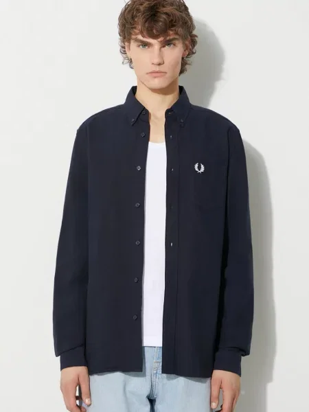 Fred Perry koszula granatowa