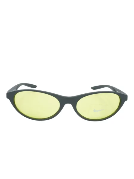 Ochelari de soare Nike cu cordon din jerseu cu imprimeu abstract gri