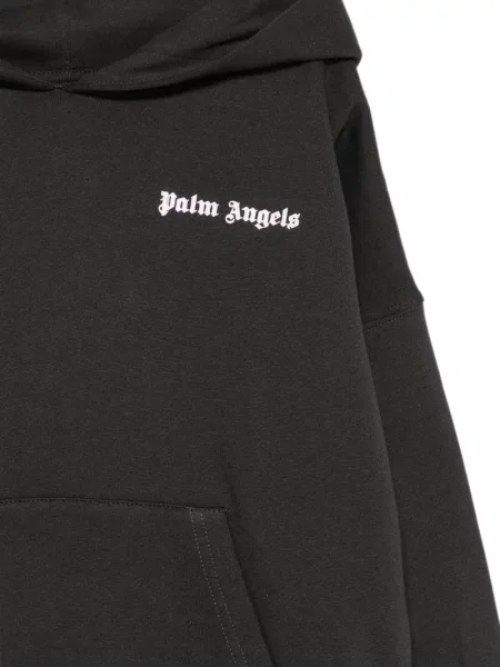Gyerek kapucnis melegítő felső Palm Angels fekete