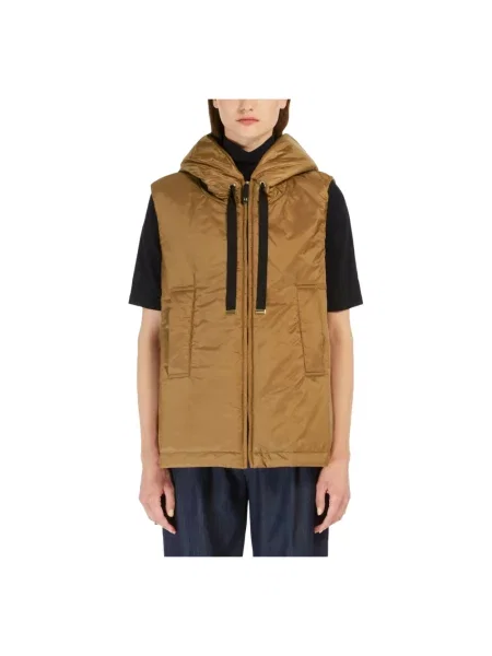 Kamizelka Max Mara beżowa