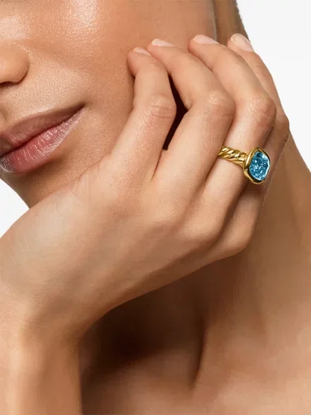 Inel David Yurman galben