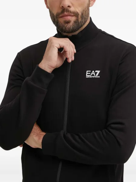 Kelnės Ea7 Emporio Armani su autografu juoda
