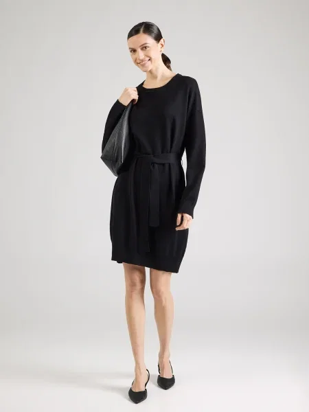 ICHI Rochie tricotat IHLULS' negru