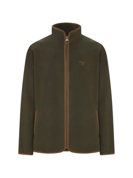 Geacă Barbour cu broderie din fleece verde