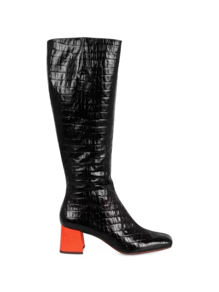 Botine Chie Mihara din piele negru