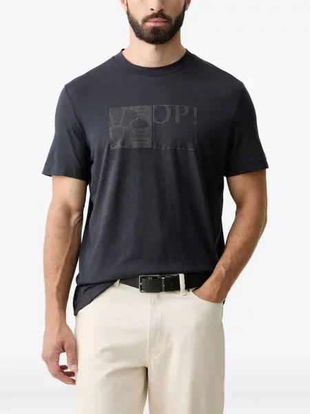 Tricou Joop! cu imagine albastru