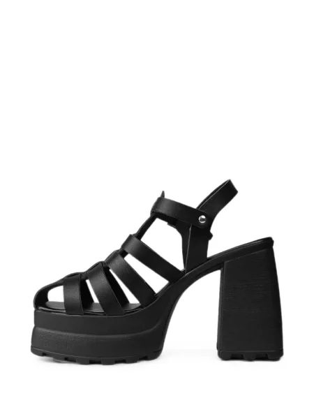 Sandale Altercore cu platformă negru
