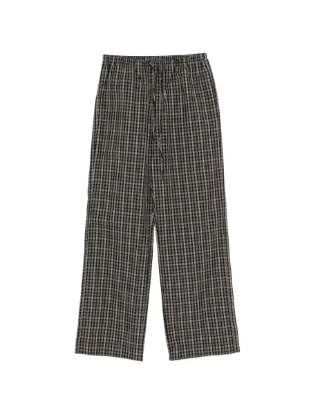 Pantaloni Róhe în carouri negru