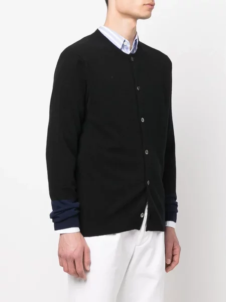Ζακέτα Comme Des Garçons Shirt μισό μανίκι μαύρο