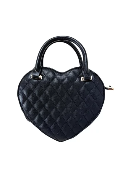 Torba Guess w serca czarna