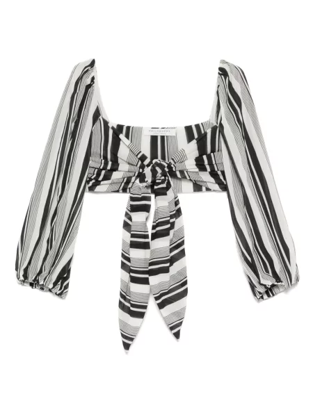 Cropp top Philosophy Di Lorenzo Serafini cu dungi negru
