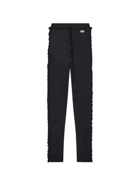 Leggings Gcds tricotate negru