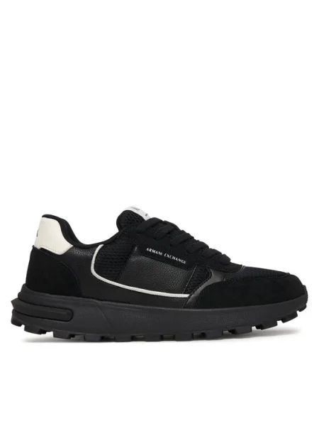 Sneakersy Armani Exchange čierna