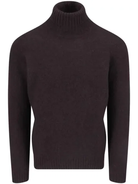 Vuneni džemper Drumohr smeđa