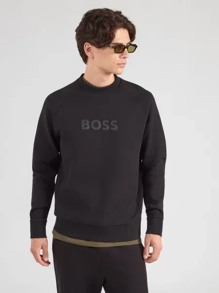 BOSS Mikina Salbo' čierna