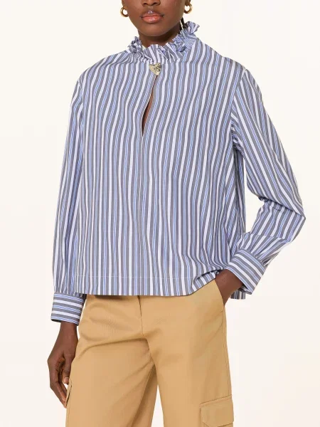 Claudie Pierlot Bluzka blau biała