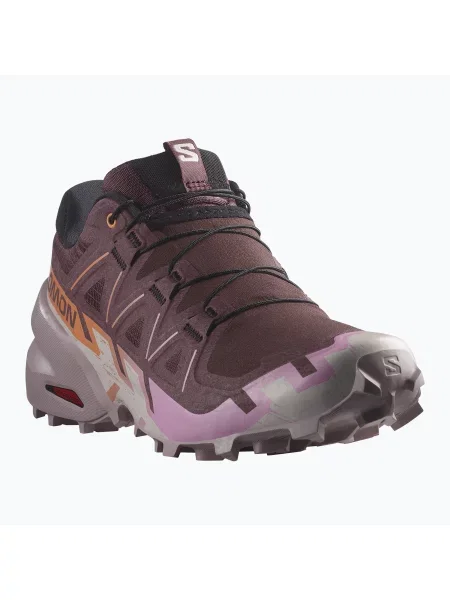 Női futócipő Salomon Speedcross 6 catawba grape/papaya/deauville mauve. Méret: 40 EU