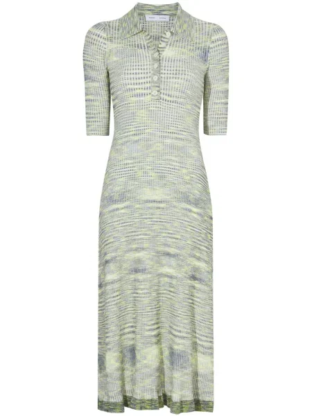 Rochie Proenza Schouler White Label tricotate de costum alb