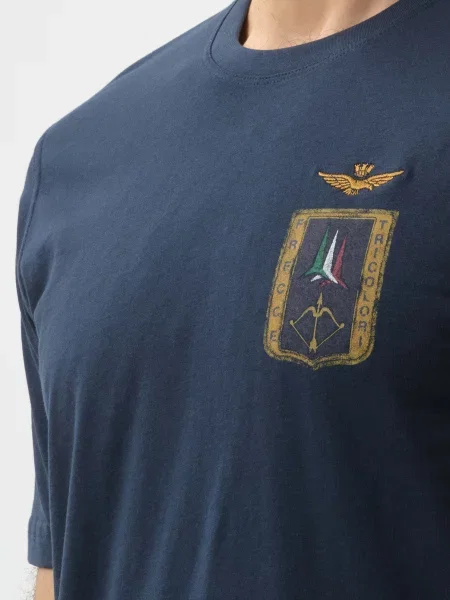 Футболка Aeronautica Militare синя