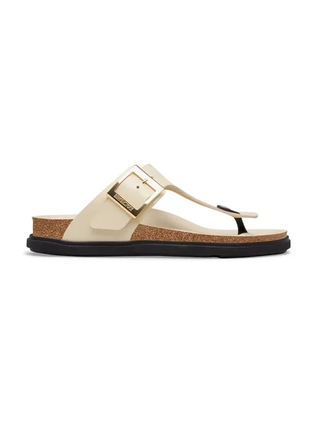 Birkenstock Gizeh DB LENA flip-flops cu plat pentru femei din piele