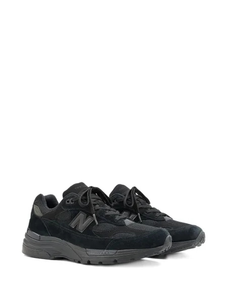 Top New Balance din dantelă negru