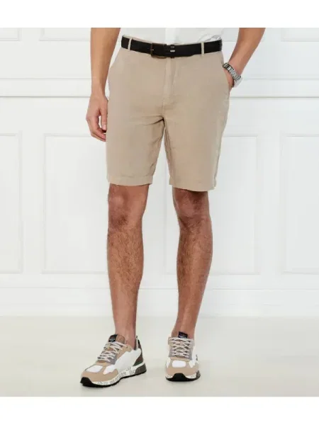 Aeronautica Militare De in pantaloni scurți bej