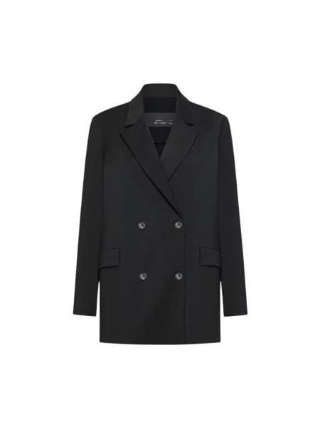 Marynarka Rrd wełniana czarna