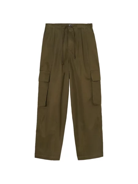 Pantaloni Psophia cu cordon verde