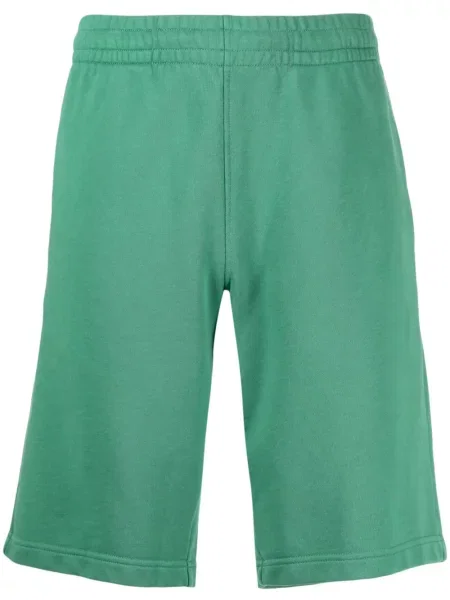 Bermude Maison Kitsune cu imagine verde