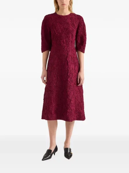 Rochie Proenza Schouler de mătase roșu
