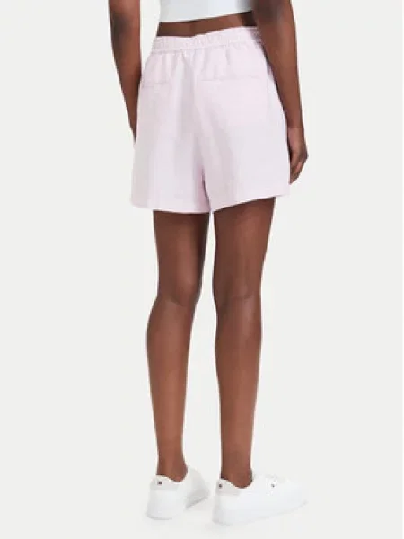 Polo Ralph Lauren kratke hlače za žene od lana LINEN-WVN-SHORTS