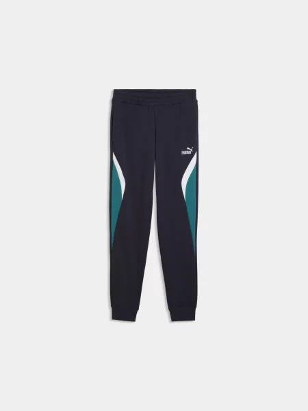 Спортивні штани PUMA Ess Block Sweatpants комбінований верх синій