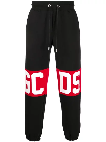 Pantaloni Gcds cu imagine negru