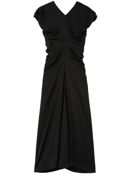 Rochie Jil Sander din satin negru