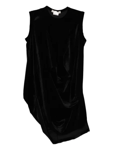 Rochie mini Comme Des Garçons drapată negru