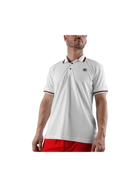 Polo Fila alb
