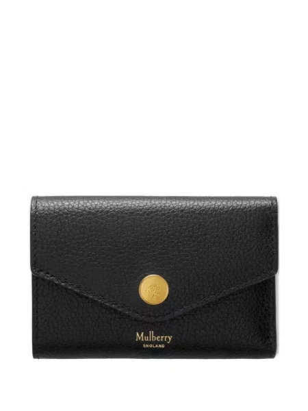 Portofel Mulberry din piele negru