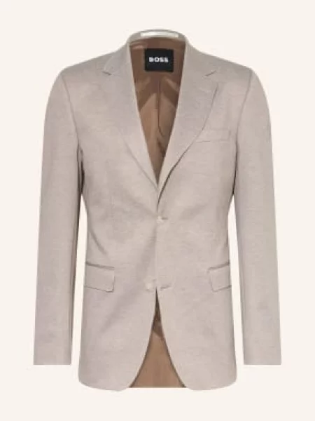 Boss Marynarka Do Garnituru Huge Slim Fit beige beżowa