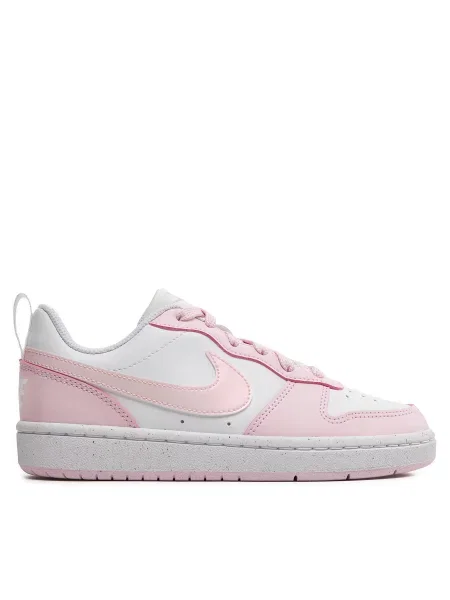 Superge Nike Court Borough Low Recraft Gs Roza bela