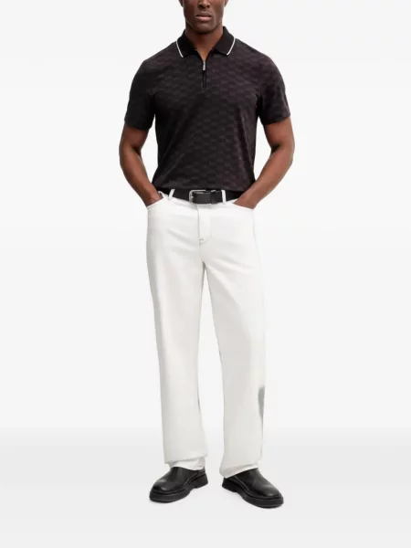 Tricou polo Michael Kors negru
