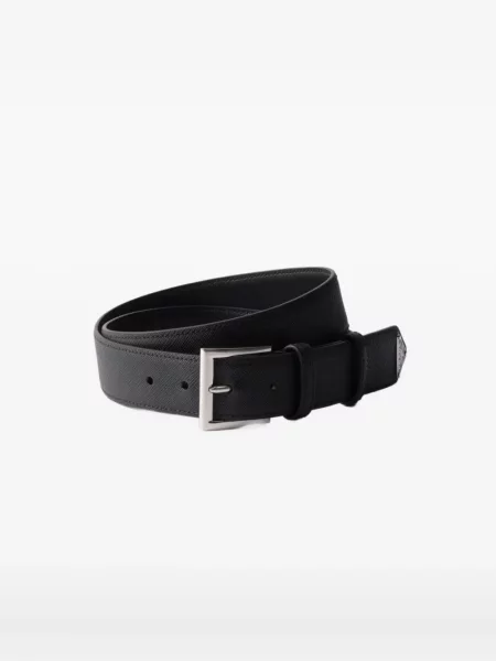 Curea Prada din piele negru