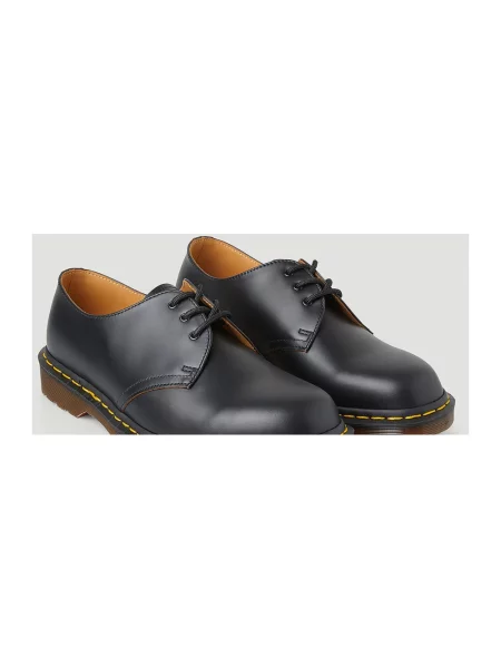 Półbuty Dr. Martens skórzane czarne