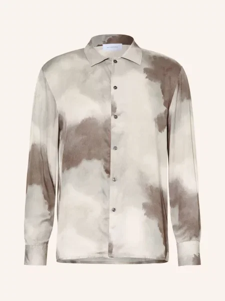 Baldessarini Košile Regular Fit / režná / černošedá šedá