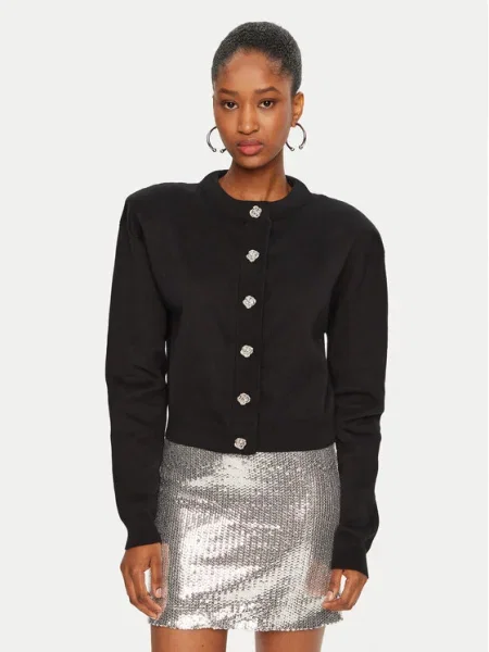 ROTATE Cardigan negru