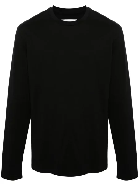 Tricou Jil Sander cu imagine negru