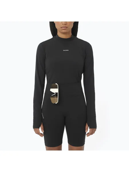 Tricou mânecă lungă Salomon negru