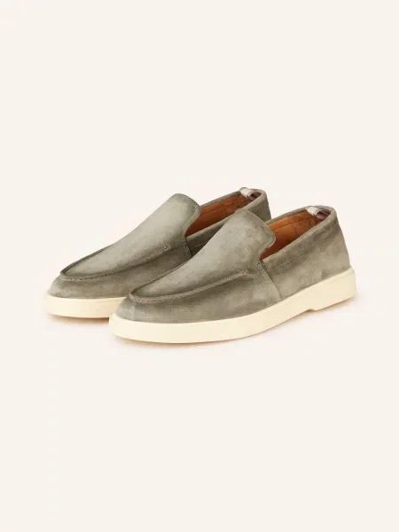 Officine Creative Mokasíny Bones smoked green zelené